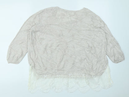 George Womens Beige   Pullover Jumper Size 20