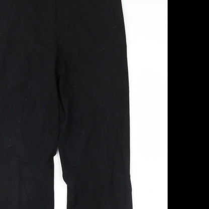 Womens UK Size 10 Marks and Spencer Regular Fit  Black Trousers