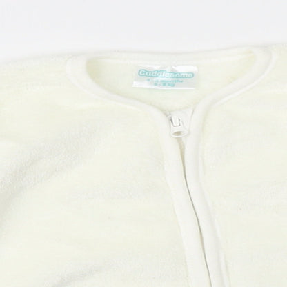 Cuddlesome Baby Ivory  Fleece Jacket  Size 3-6 Months