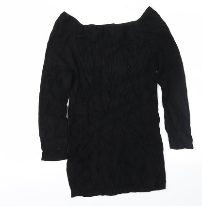 Boston Proper Womens Black   Pullover Jumper Size M