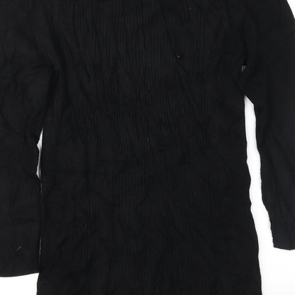 Boston Proper Womens Black   Pullover Jumper Size M