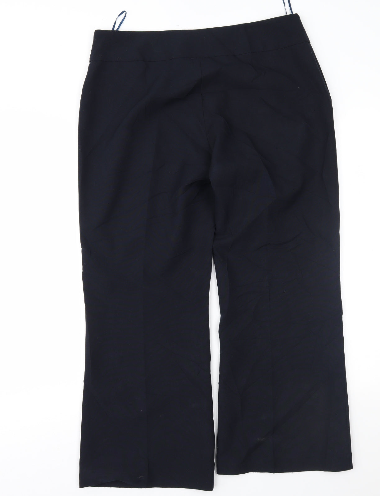 Womens UK Size 12 F&F Regular Fit  Blue Trousers