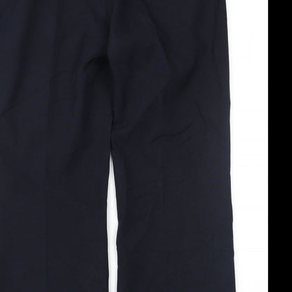 Womens UK Size 12 F&F Regular Fit  Blue Trousers