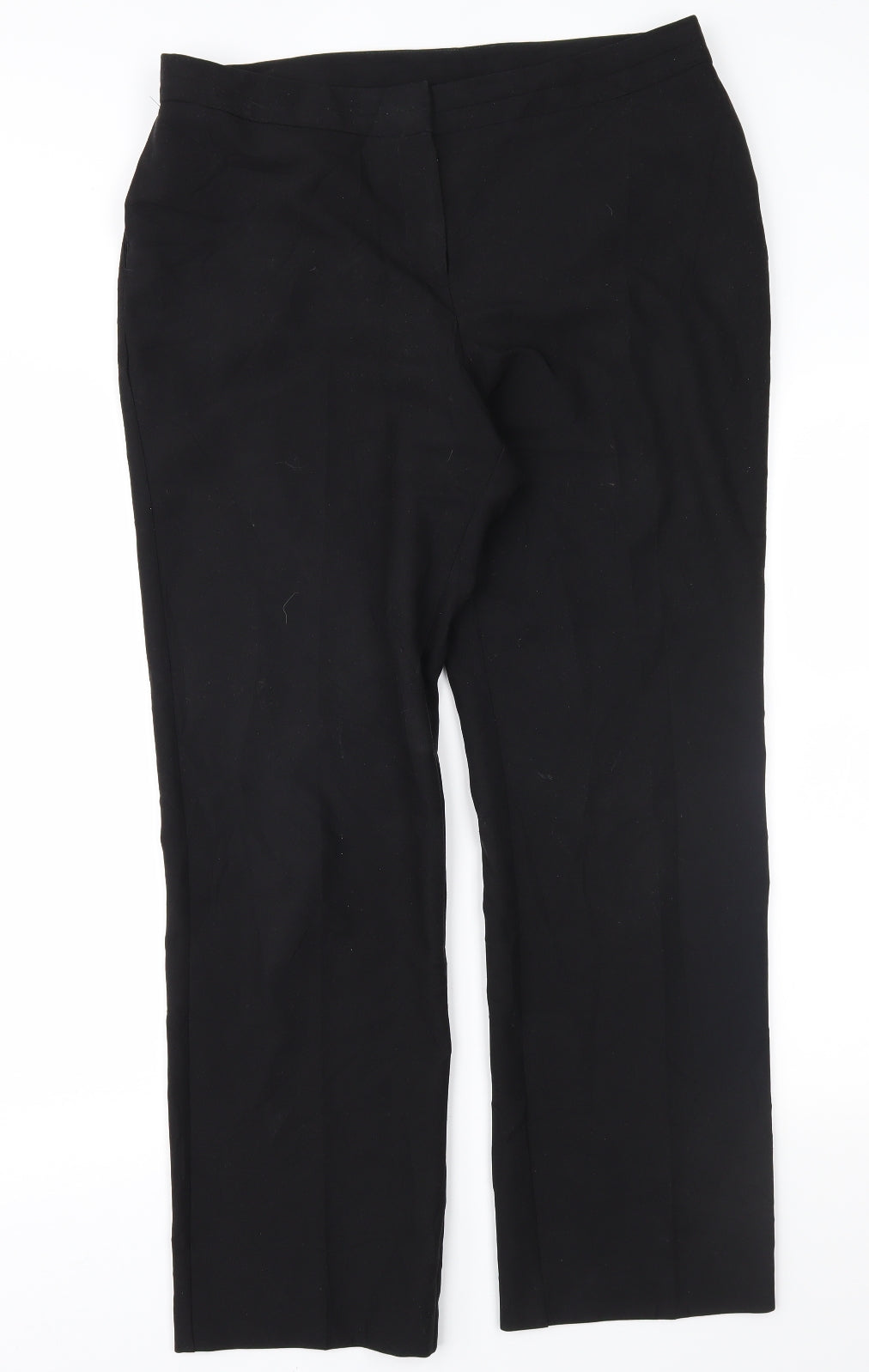 Womens UK Size 14 Bonmarché Regular Fit  Black Trousers