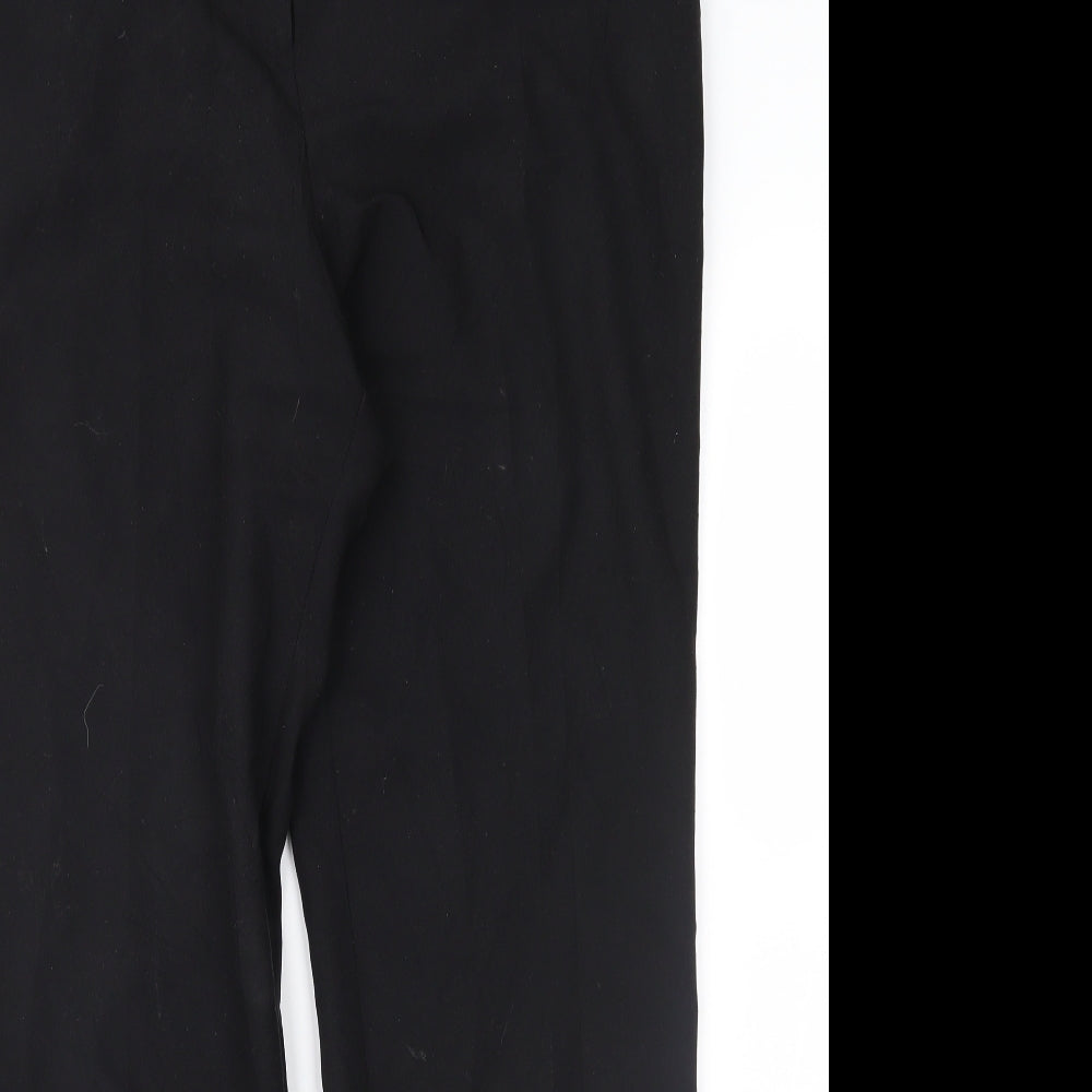Womens UK Size 14 Bonmarché Regular Fit  Black Trousers