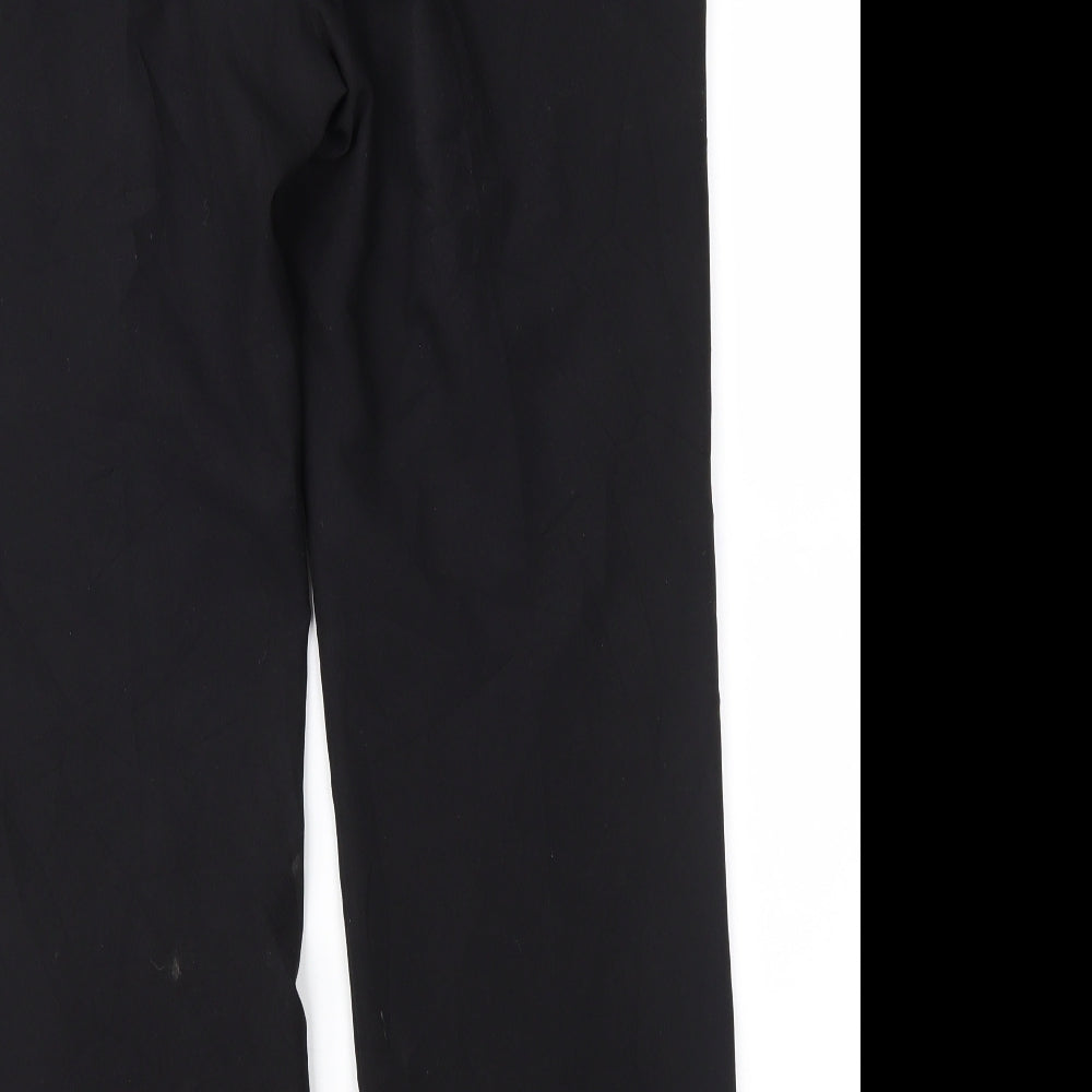 Womens UK Size 14 Bonmarché Regular Fit  Black Trousers
