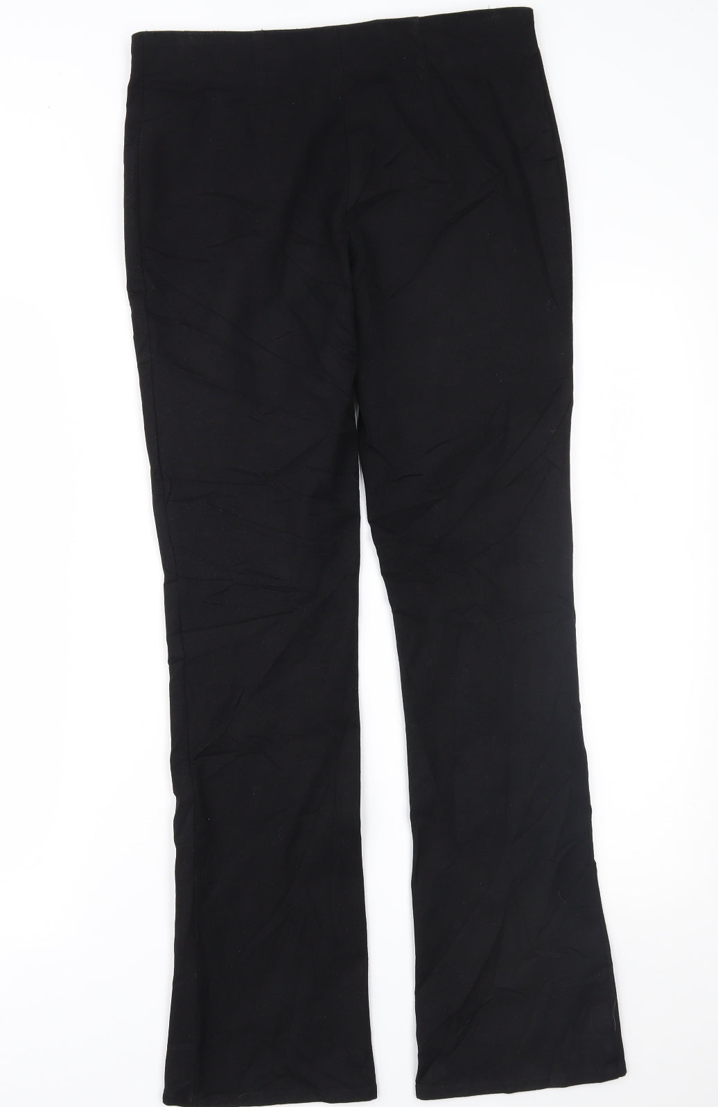 Womens UK Size 10 Marks and Spencer Regular Fit  Black Trousers