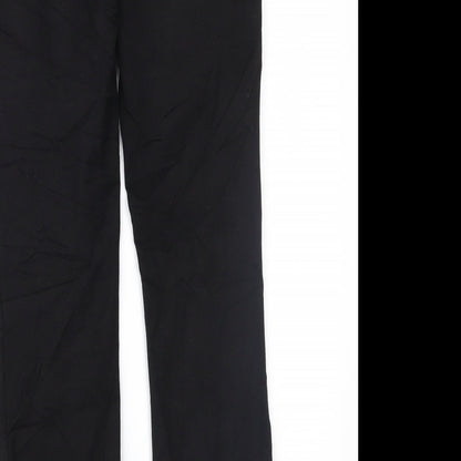 Womens UK Size 10 Marks and Spencer Regular Fit  Black Trousers
