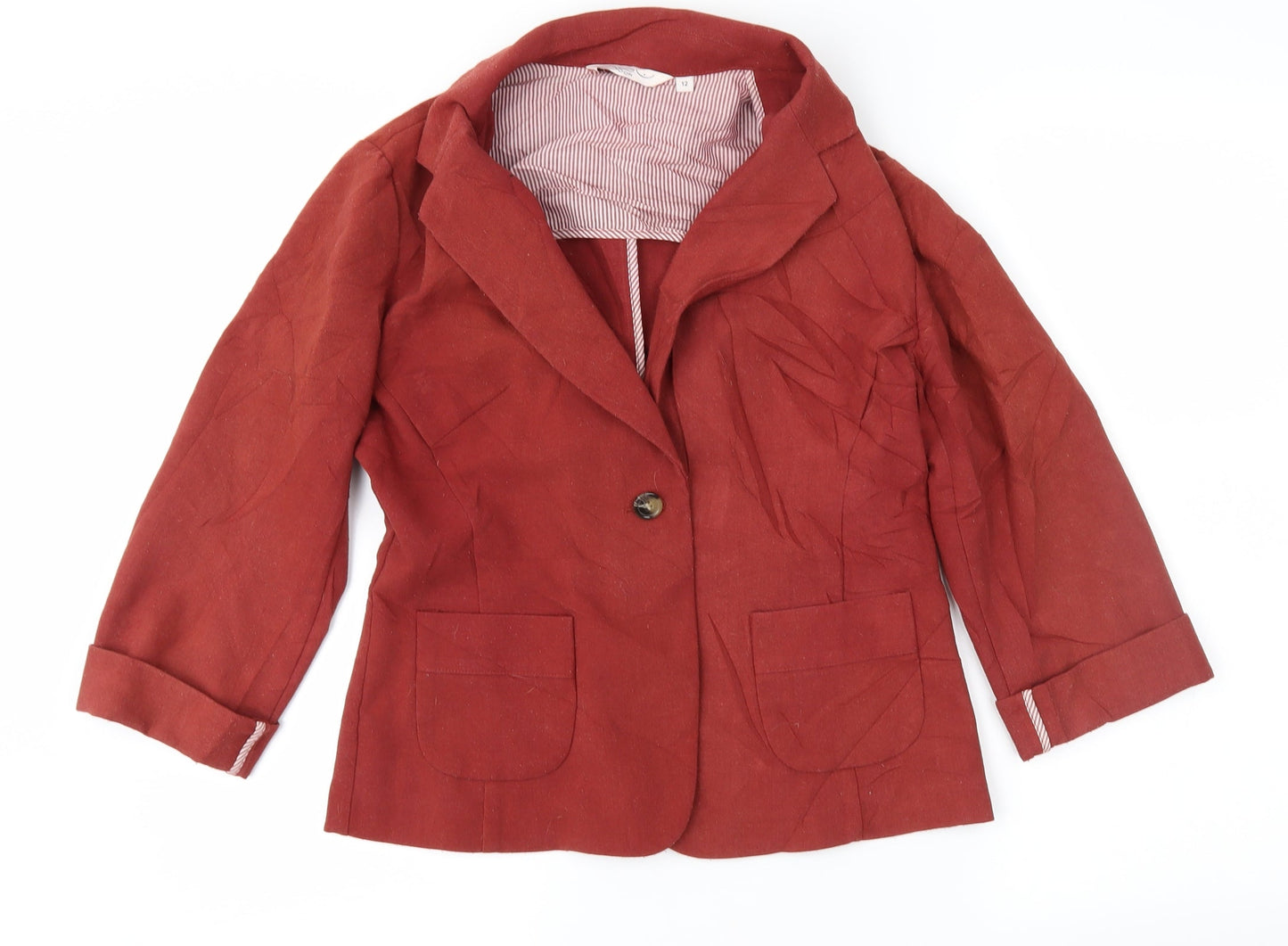 Womens UK Size 12 New Look Brown Jacket