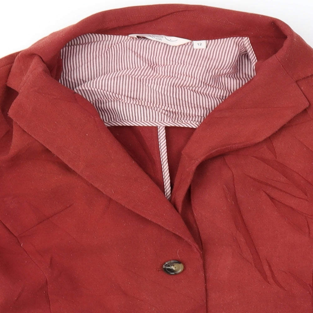 Womens UK Size 12 New Look Brown Jacket