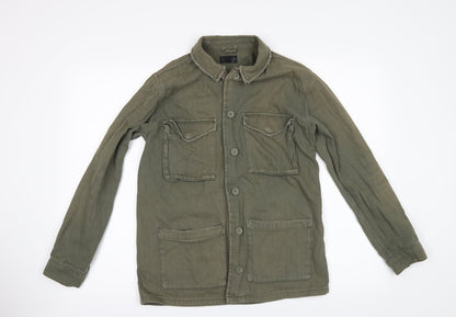 Womens UK Size 6 Topshop Green Jacket