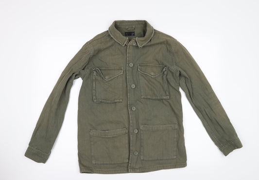 Womens UK Size 6 Topshop Green Jacket