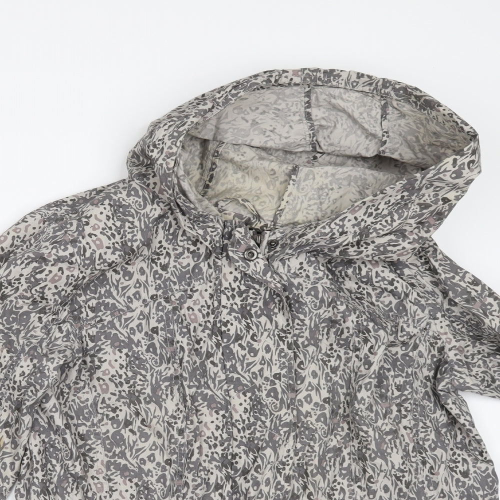 George Womens Beige Floral  Jacket  Size 14