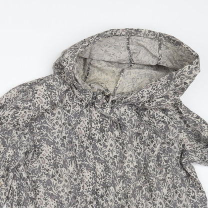 George Womens Beige Floral  Jacket  Size 14