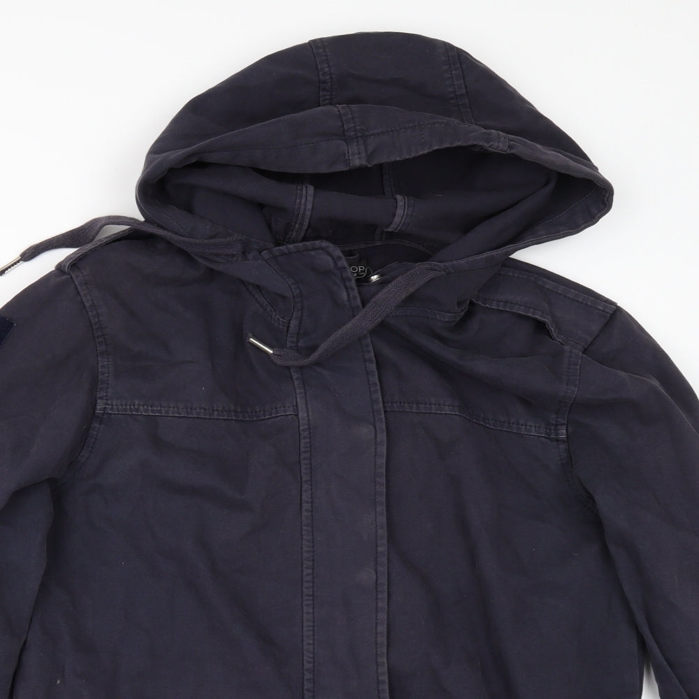 Womens UK Size 8 Topshop Blue Jacket