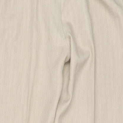 Womens UK Size 20 Marks and Spencer Regular Fit  Beige Trousers