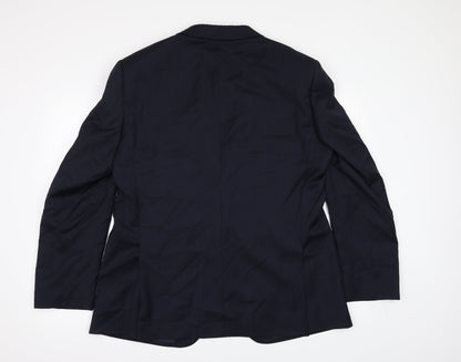 Mens UK Size 42 Marks and Spencer Regular Black Suit Jacket
