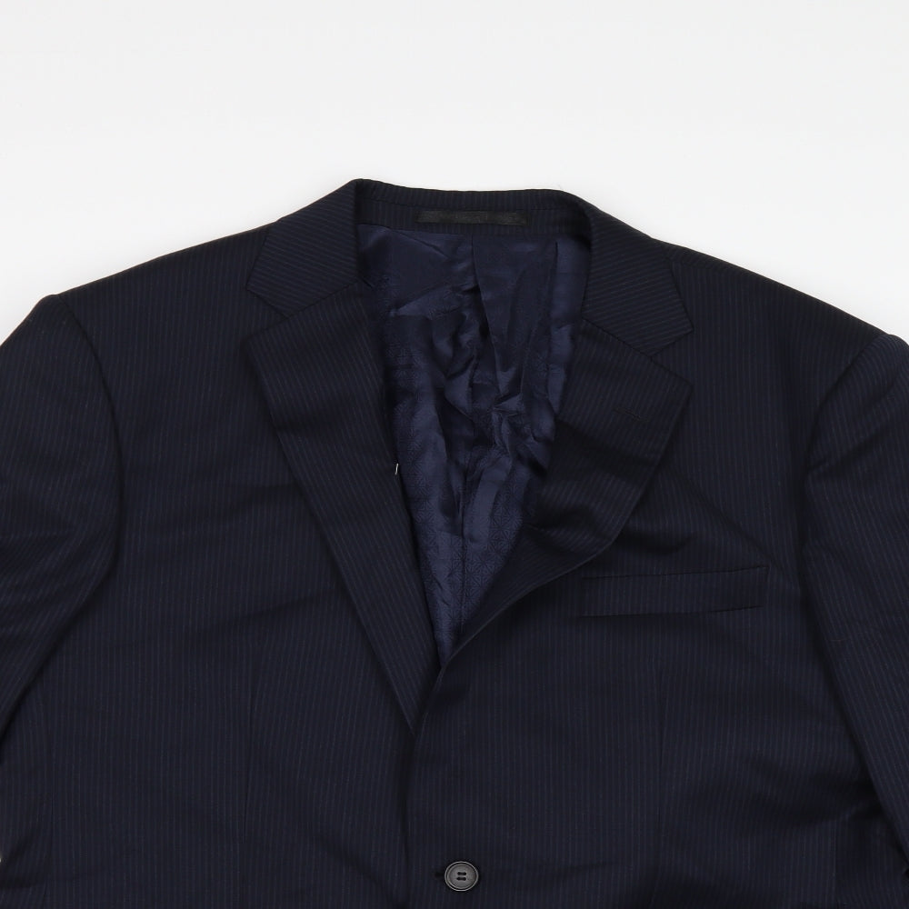 Mens UK Size 42 Marks and Spencer Regular Black Suit Jacket