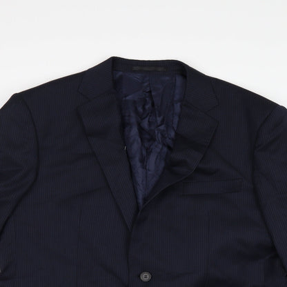 Mens UK Size 42 Marks and Spencer Regular Black Suit Jacket