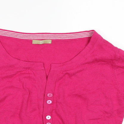 TU Womens Pink   Cardigan Jumper Size 10