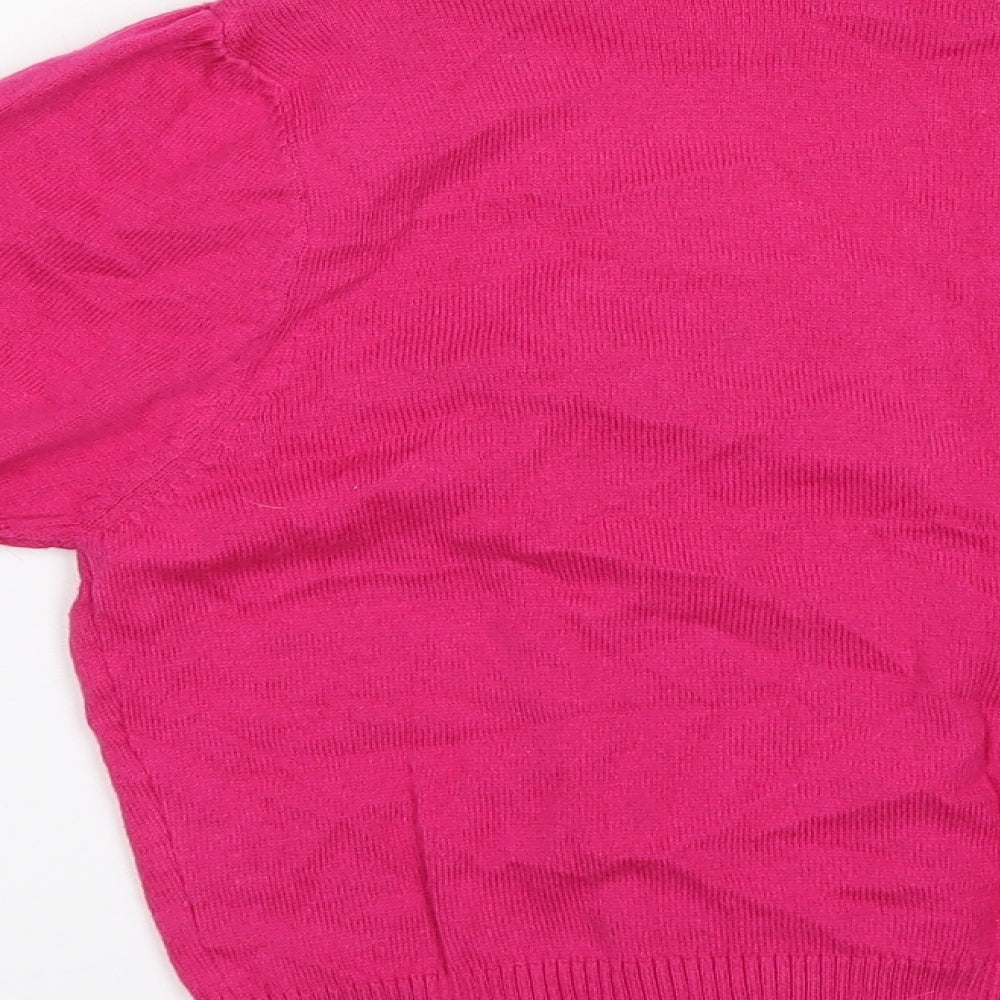 TU Womens Pink   Cardigan Jumper Size 10