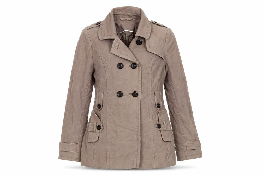 Womens UK Size 10 F&F Beige Jacket