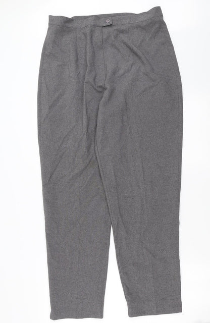 Womens UK Size 18 Bonmarché Regular Fit  Grey Trousers
