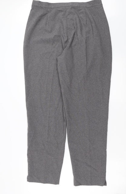 Womens UK Size 18 Bonmarché Regular Fit  Grey Trousers