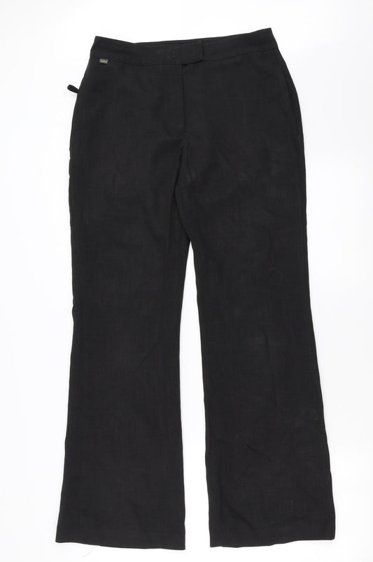 Dimensions Womens Black   Trousers  Size 10 L31 in - Bootcut