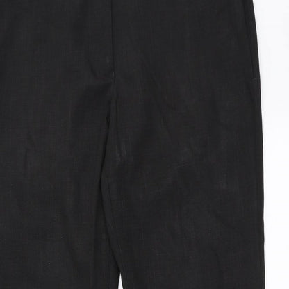Womens UK Size 10 Dimensions Regular Fit  Black Trousers