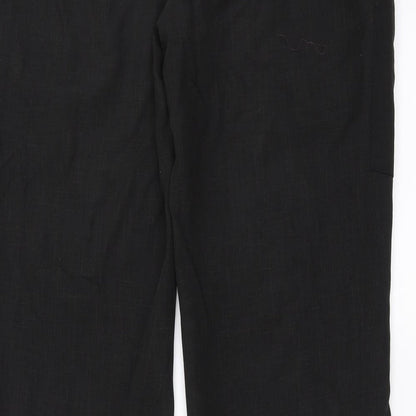 Womens UK Size 10 Dimensions Regular Fit  Black Trousers