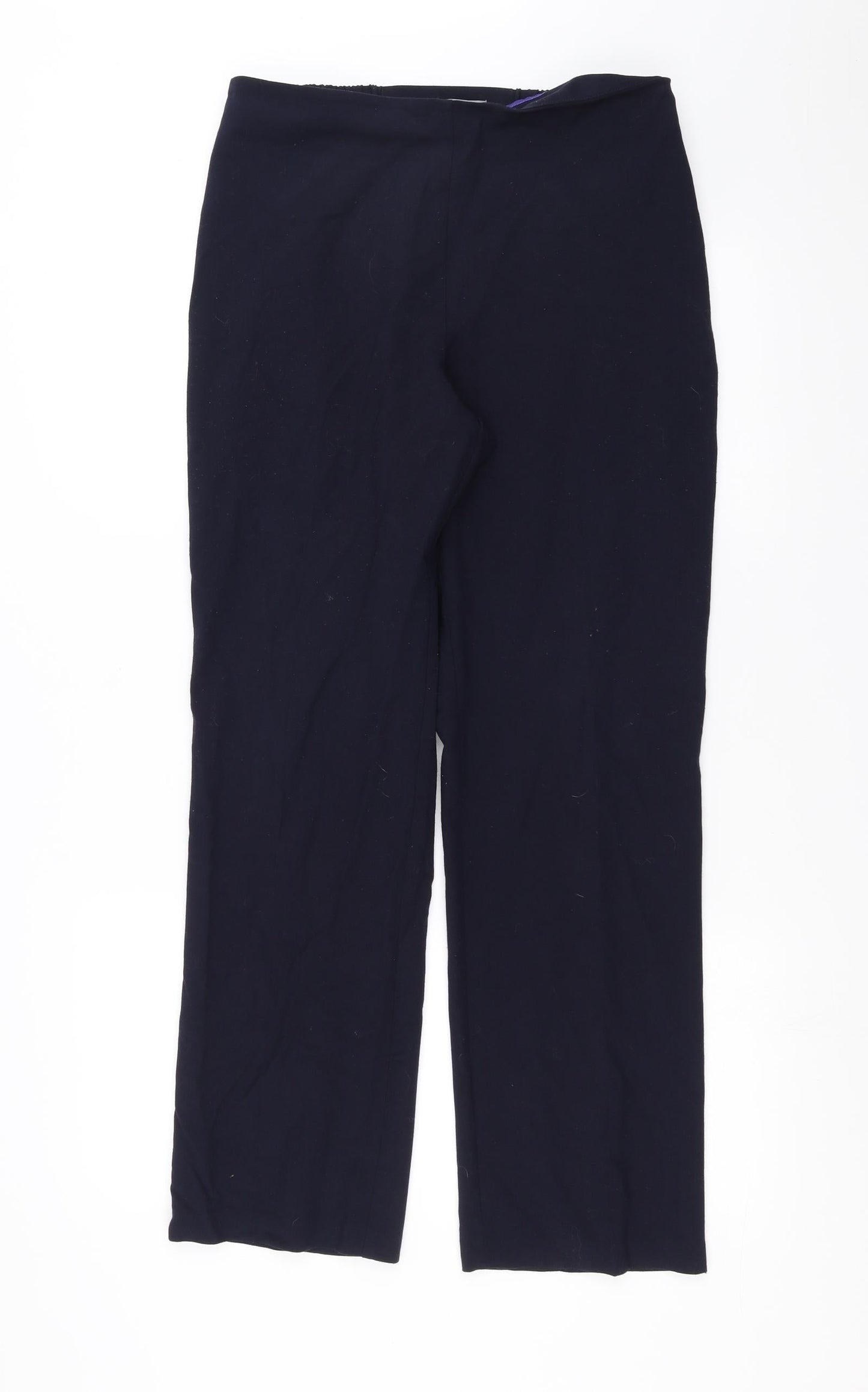 Marks and Spencer Womens Blue   Trousers  Size 12 L29 in
