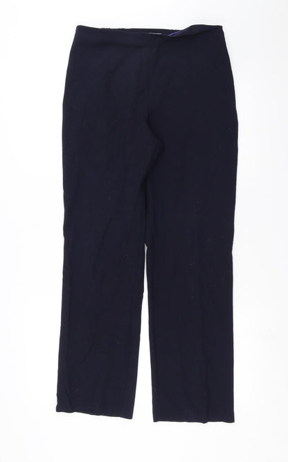 Marks and Spencer Womens Blue   Trousers  Size 12 L29 in
