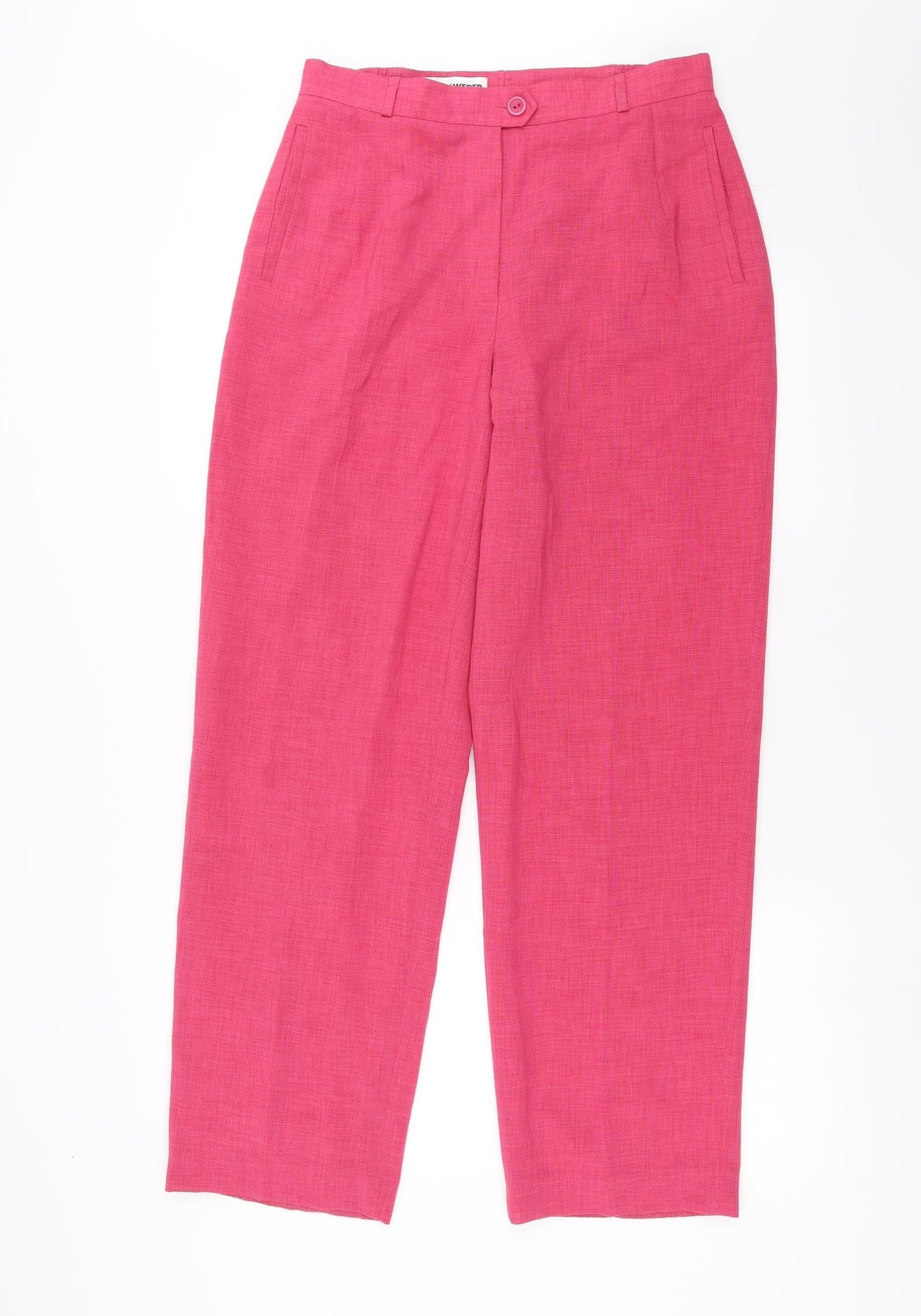 Womens UK Size 12 Gerry Weber Regular Fit  Pink Trousers