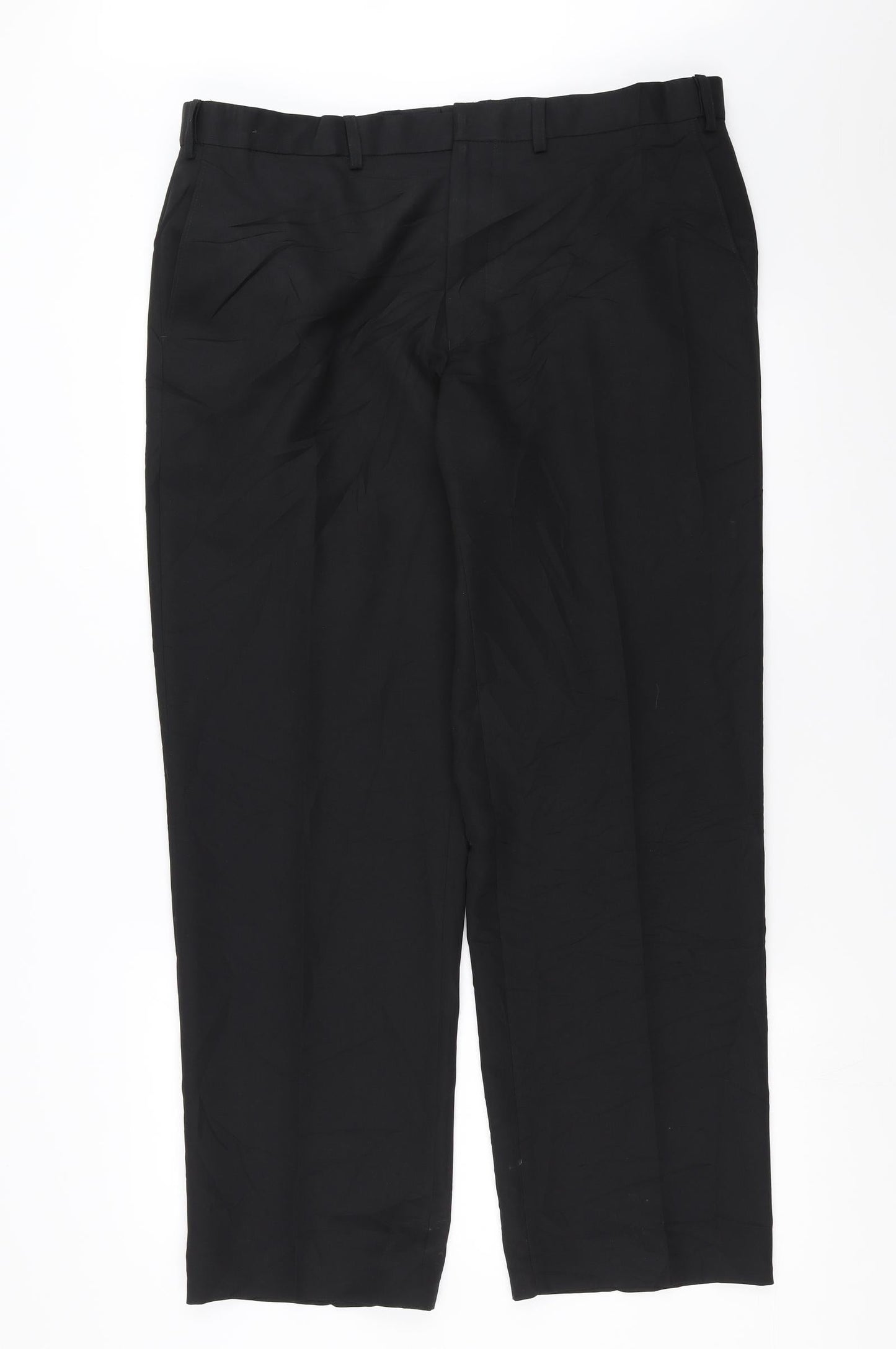 Womens UK Size 38 in Marks and Spencer Regular Fit  Black Trousers
