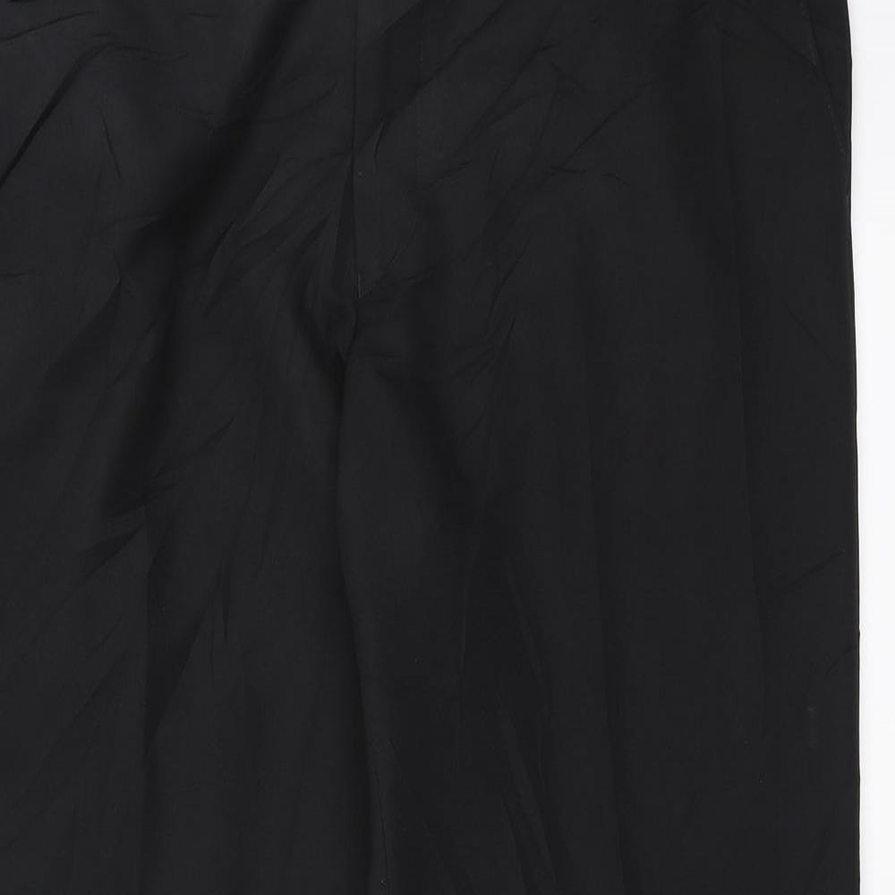Womens UK Size 38 in Marks and Spencer Regular Fit  Black Trousers