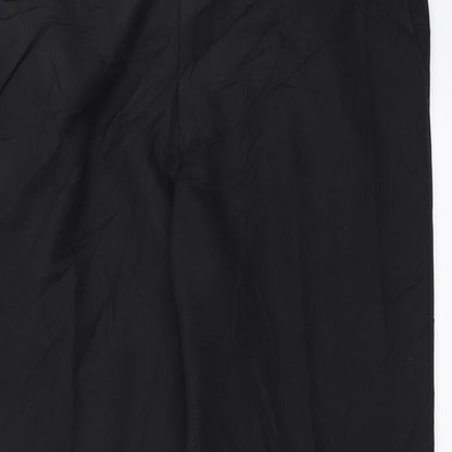 Womens UK Size 38 in Marks and Spencer Regular Fit  Black Trousers