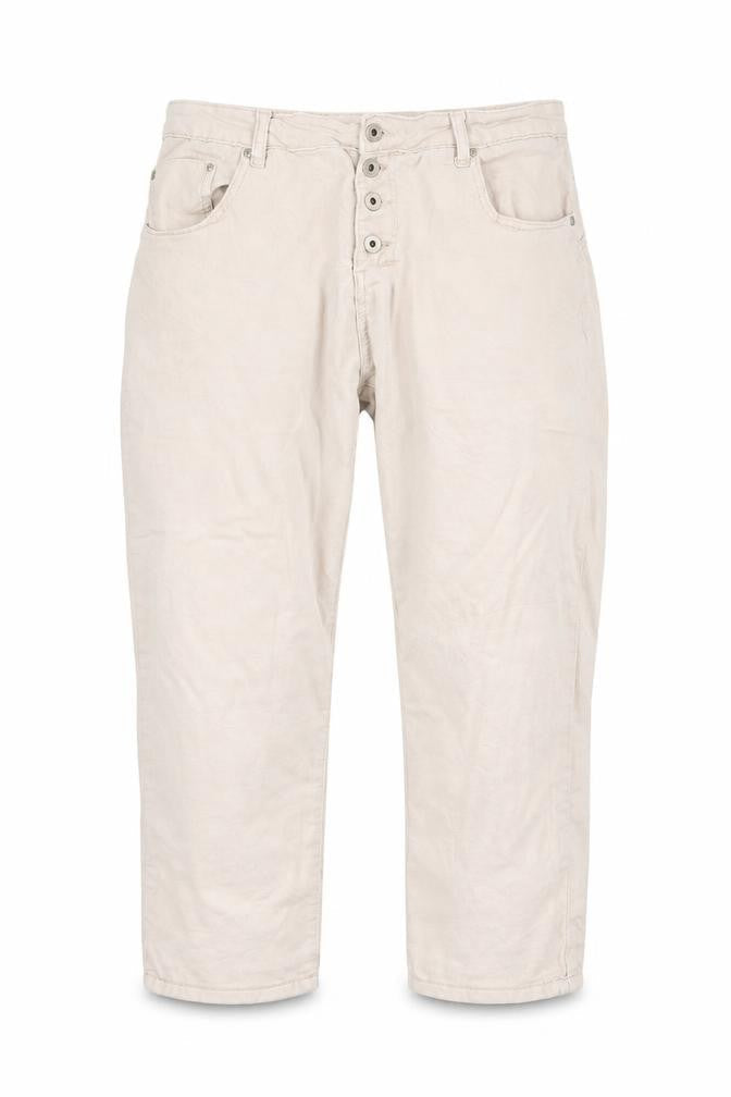 Mens UK Size 32 in Place de jour Regular Fit Capri Pink Trousers