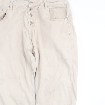 Place de jour Mens Pink   Capri Trousers Size 32 in L22 in