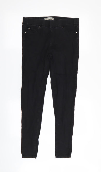 Womens UK Size 12 denim and co  Jegging Black Leggings
