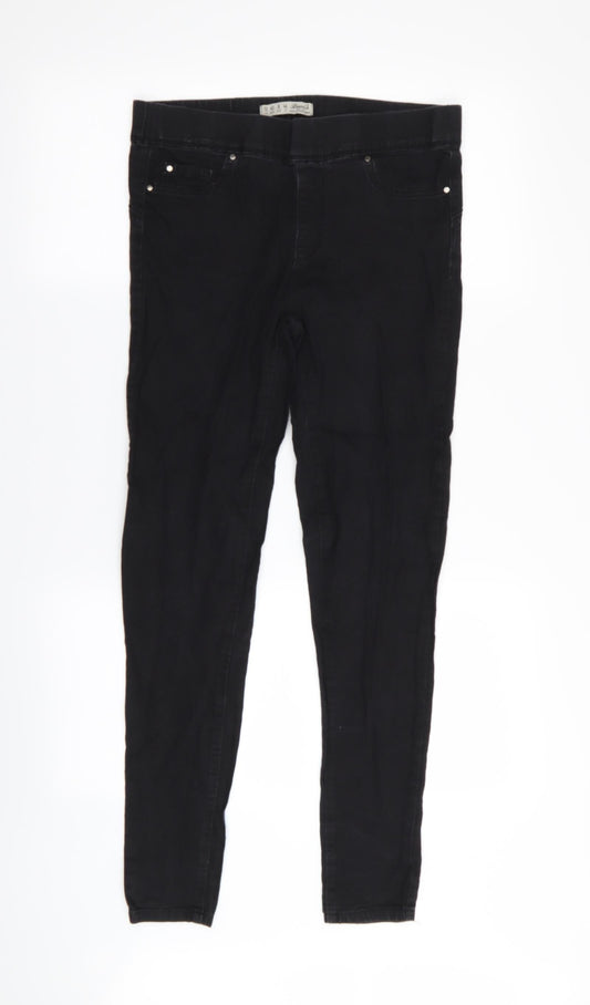 Womens UK Size 12 denim and co  Jegging Black Leggings