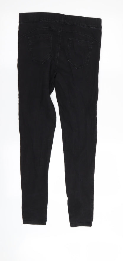 Womens UK Size 12 denim and co  Jegging Black Leggings