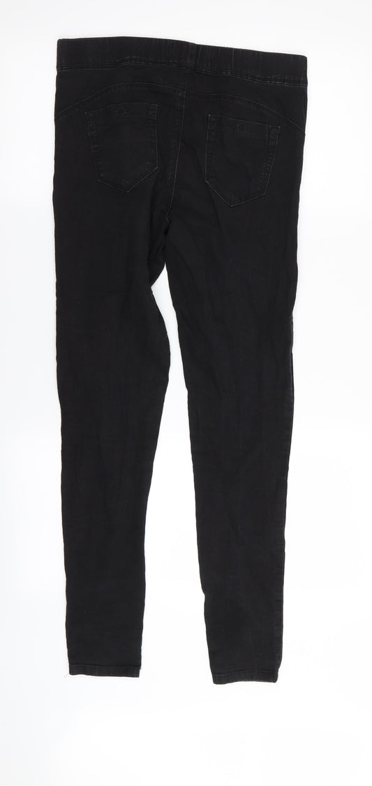 Womens UK Size 12 denim and co  Jegging Black Leggings