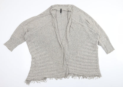 Preworn Womens Beige   Cardigan Jumper Size L