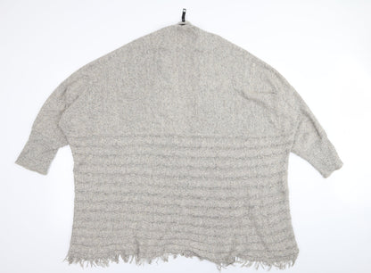 Preworn Womens Beige   Cardigan Jumper Size L