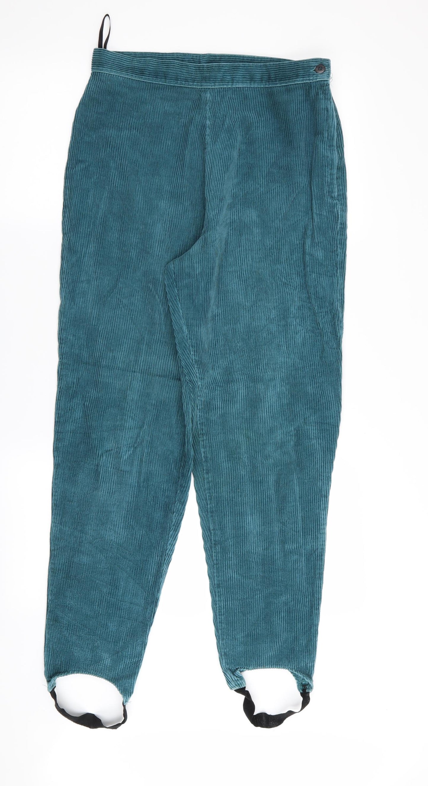 Womens UK Size 14 Casual Club Regular Fit  Blue Trousers