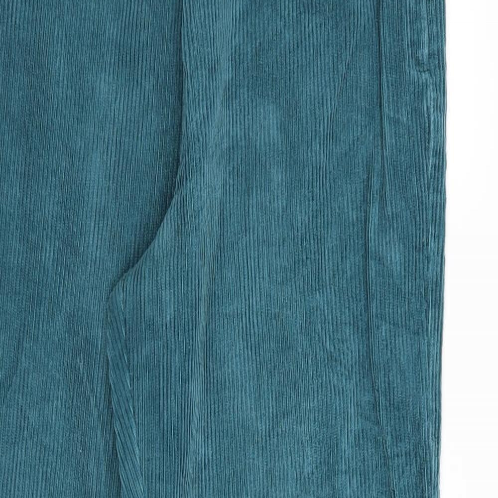 Womens UK Size 14 Casual Club Regular Fit  Blue Trousers