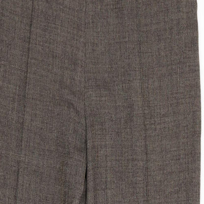 Womens UK Size 18 M&S Regular Fit  Brown Trousers