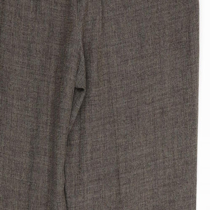 Womens UK Size 18 M&S Regular Fit  Brown Trousers