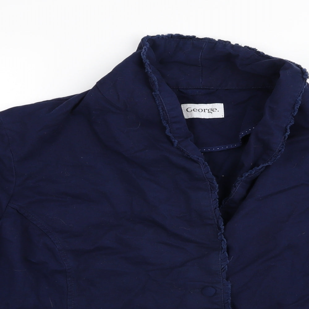 Asda George Womens Blue   Jacket  Size 14